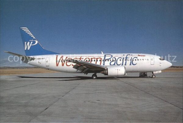 Flugzeuge Zivil Western Pacific Airlines Boeing 737-3L9