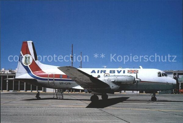 Flugzeuge Zivil Air BVI Ltd. HS 748 Srs 1/101 VP-LVN cn