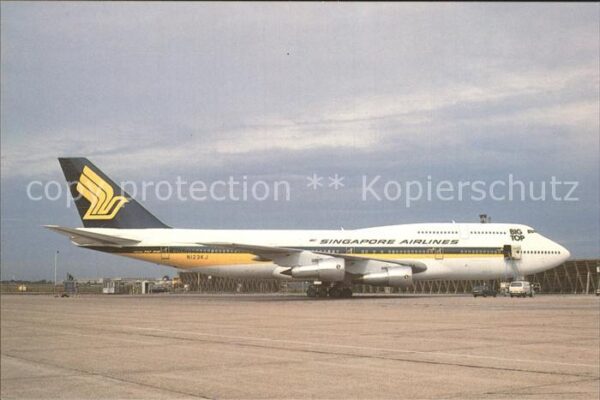 Flugzeuge Zivil N123KJ Boeing 747 312 C/N 23243 Singapo