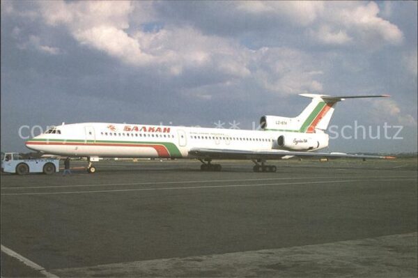 Flugzeuge Zivil LZ-BTK Tupolev TU. 154A Balkan Bulgaria