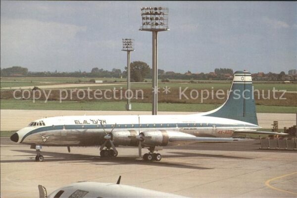 Flugzeuge Zivil El AL 4X-AGB B. 175 Britannia 313 C/N 1