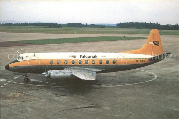 Flugzeuge Zivil Falconair SE-CNK Vickers 784 Viscount C