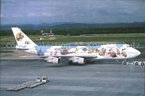 Flugzeuge Zivil JAL Disney B 747 146 B NJA 8142 c/n 220