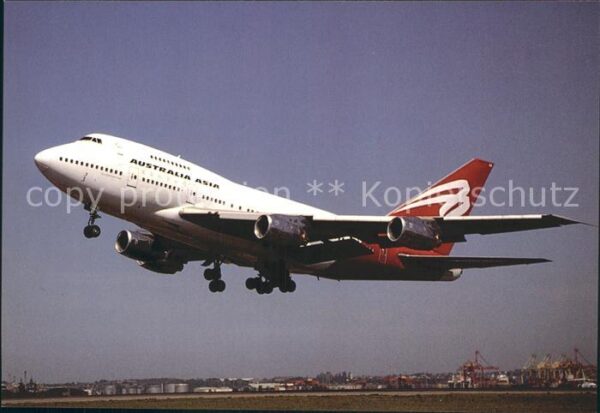 Flugzeuge Zivil Australia Asia Airlines Boeing 747SP-38