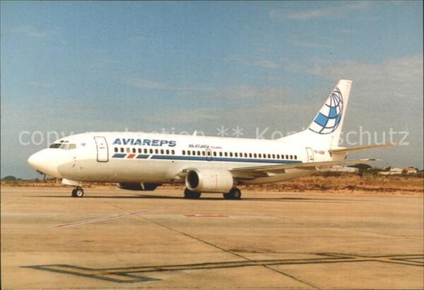 Flugzeuge Zivil Air Atlanta Aviareps Boeing 737-3YO TF-