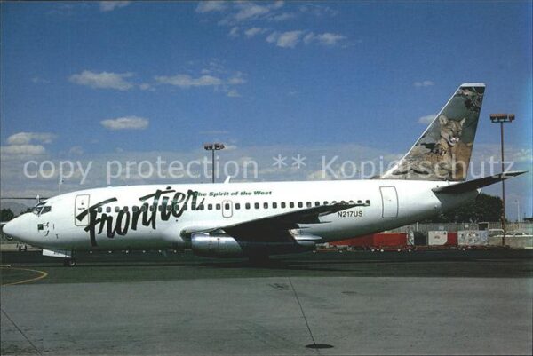 Flugzeuge Zivil Frontier Lioness Cub Boeing 737 N217US