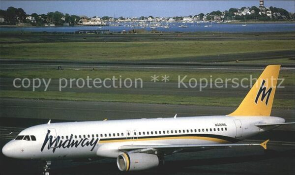 Flugzeuge Zivil Midway A320 N300ML