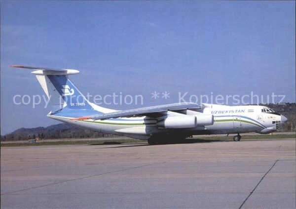Flugzeuge Zivil Uzbekistan Airways IL-76TD UK 76426 c/n