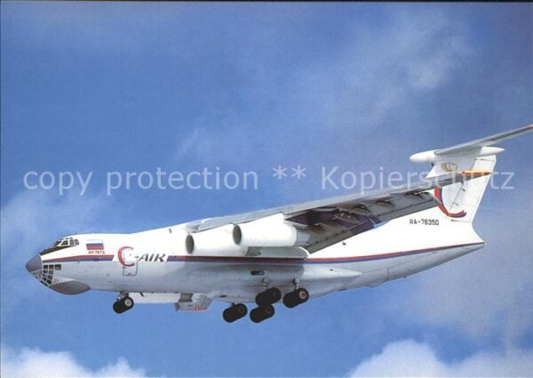 Flugzeuge Zivil C-Air IL76TD RA-76350