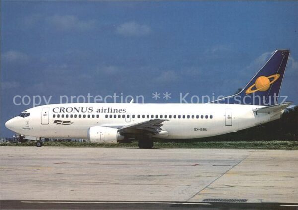 Flugzeuge Zivil Cronus Airlines B737-33A SX-BBU c/n 257