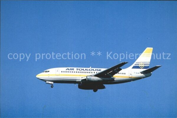 Flugzeuge Zivil Air Toulouse B-737-200 F-GLXH C/N 20544