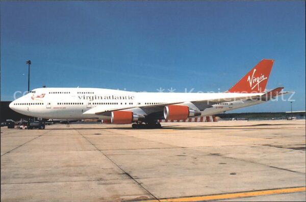 Flugzeuge Zivil Virgin Atlantic Airways Boeing 747-400