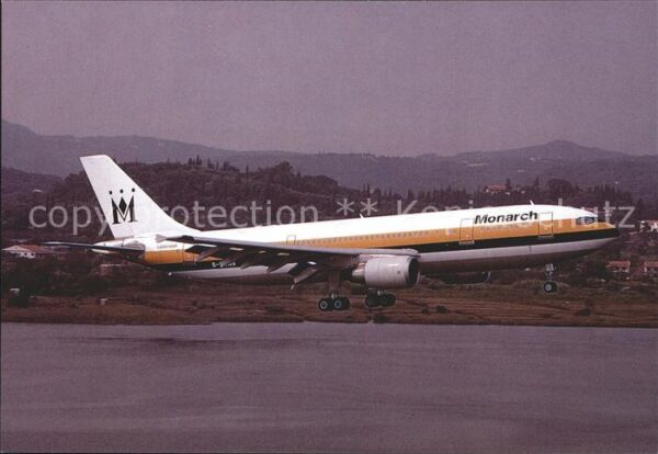 Flugzeuge Zivil Monarch Airlines Airbus A 300-556