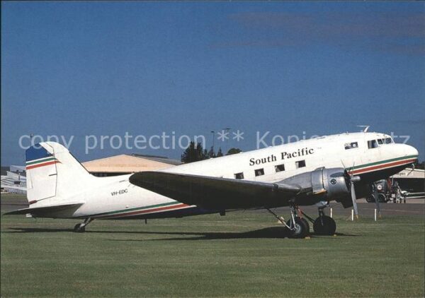 Flugzeuge Zivil South Pacific Douglas DC-3 VH-EDC c/n 1