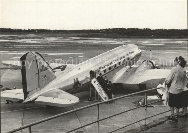 Flugzeuge Zivil American Overseas Airlines DC-3 N25686