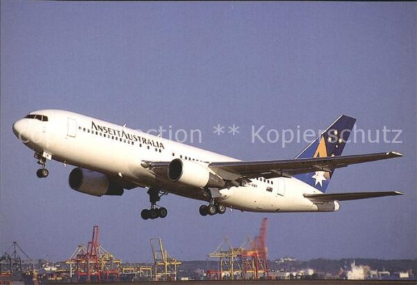 Flugzeuge Zivil Ansett Australia Boeing 767-204 VH-RMK