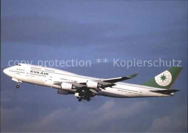 Flugzeuge Zivil Eva Air B747-45E B-16402 c/n 27063/947