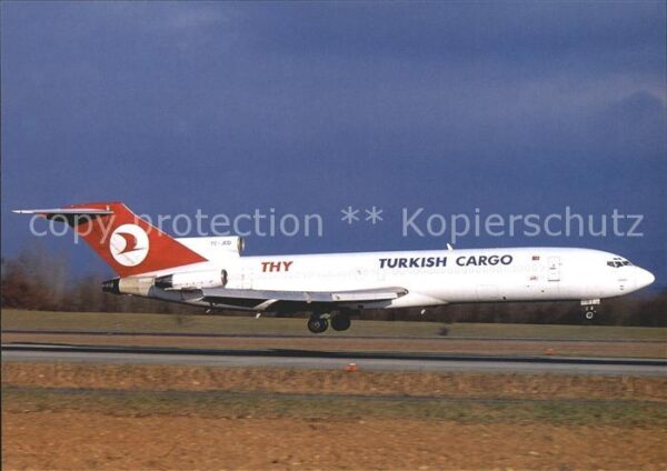 Flugzeuge Zivil THY Turkish Cargo Airlines B727-2F2 F T