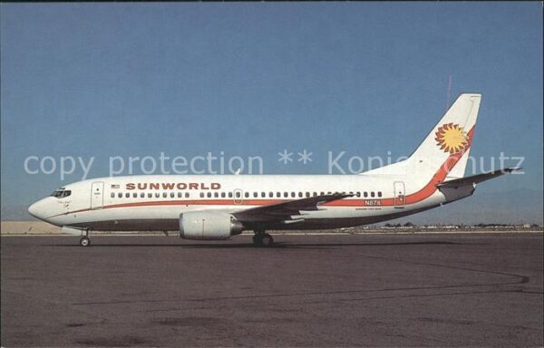Flugzeuge Zivil SUNWORLD Boeing 737-3Q8 N841L S/N 23255