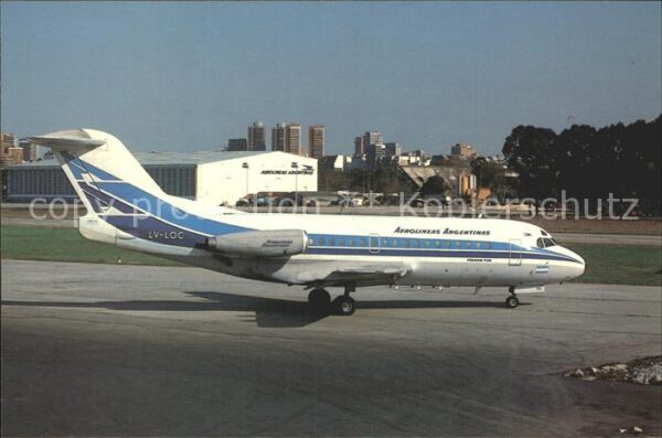 Flugzeuge Zivil Aerolineas Argentinas VFW-Fokker F28-10