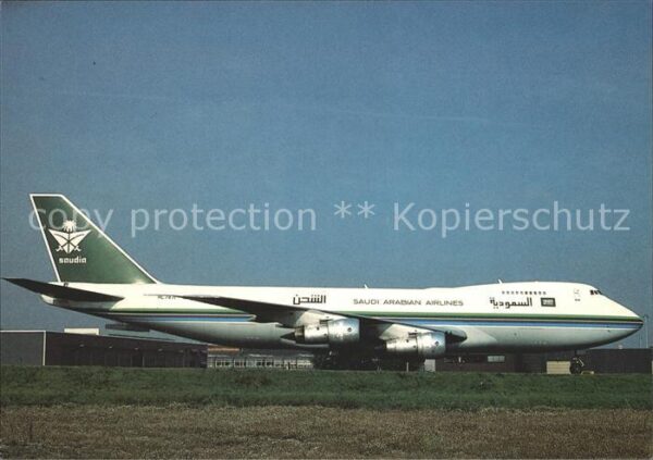 Flugzeuge Zivil Saudi Arabian Airlines Boeing 747-2B5F