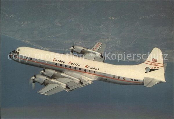 Flugzeuge Zivil Cathay Pacific Airways Lockheed L188 El