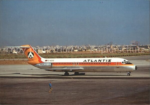 Flugzeuge Zivil Atlantis DC-9 D-ADIS