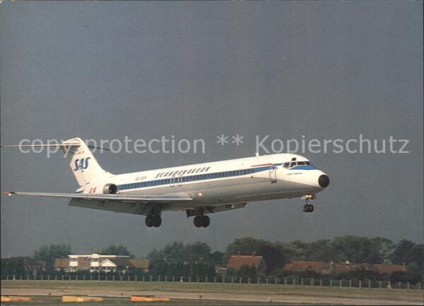 Flugzeuge Zivil SAS DC-9 Scandinavian SE-DDR