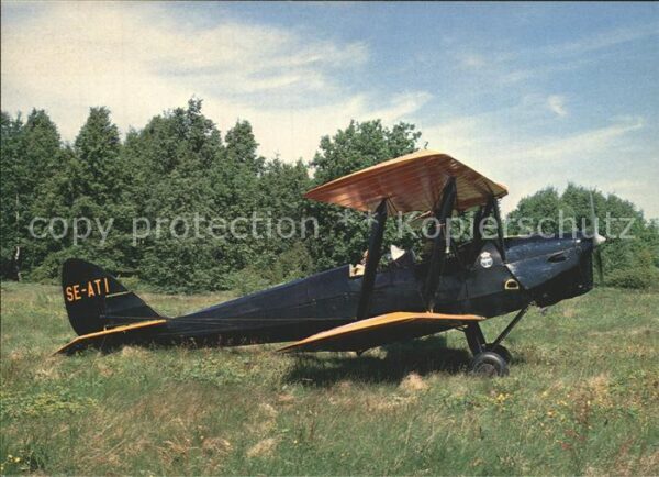 Flugzeuge Zivil D.H. 82 A Tiger Moth SE-ATI
