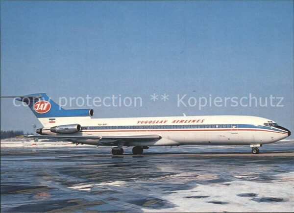 Flugzeuge Zivil Yugoslav Airlines JAT Boeing 727-2H9 Ad