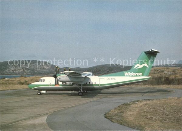 Flugzeuge Zivil Wideroes Flyveselskap A/S Norway Havill