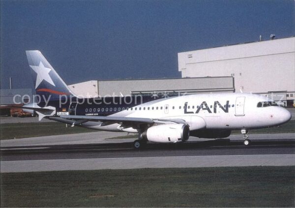 Flugzeuge Zivil Lan Airlines Airbus A-319-132 D-AVXC/CC