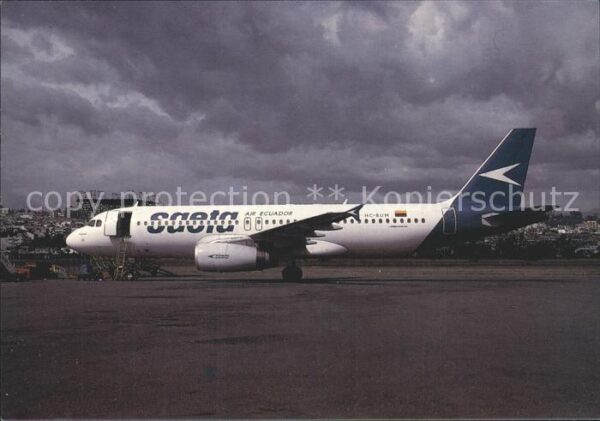 Flugzeuge Zivil SAETA Air Ecuador Airbus A-320 HC-BUM