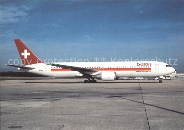 Flugzeuge Zivil Balair Boeing 767-35H ER HB-IHT cn 2638