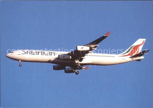 Flugzeuge Zivil SriLankan Airbus Industrie A340-312 4R-