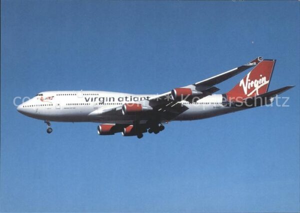 Flugzeuge Zivil Virgin Atlant Boeing 747-41R G-VAST cn