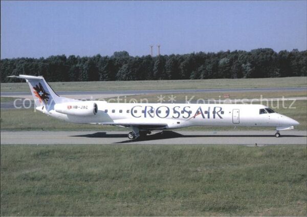 Flugzeuge Zivil Crossair Embraer RJ145LU HB-JAC c/n 145