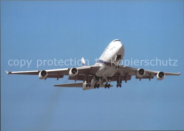 Flugzeuge Zivil El Al Israel Airlines Boeing 747-458 Be