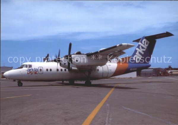 Flugzeuge Zivil Arkia Havilland DHC-7-102 Dash 7 Metula