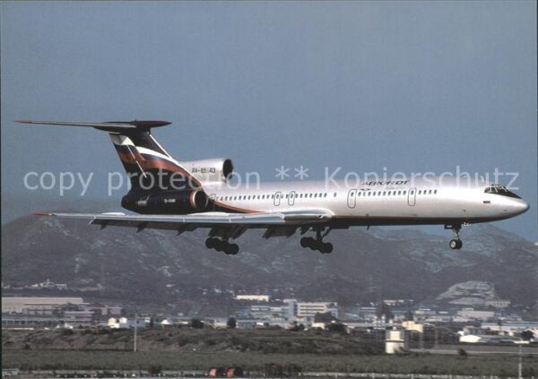 Flugzeuge Zivil Aeroflot Tupolev TU-154 RA-85643
