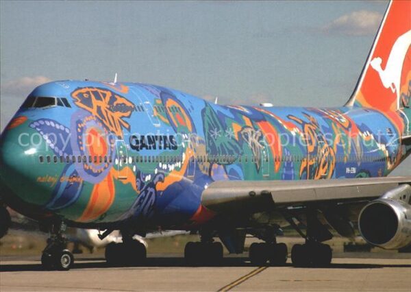 Flugzeuge Zivil Qyntas Nalanji Dreaming Boeing B747-338