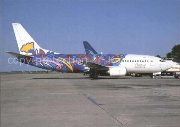 Flugzeuge Zivil Citilink Garuda Indonesia B737-3Q8 PK-G
