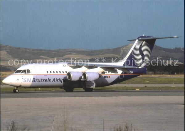 Flugzeuge Zivil SN Brussel Airlines AVRO RJ85 OO-DJN