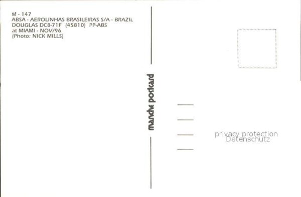 Flugzeuge Zivil ABSA Aerolinhas Brasileiras S/A Brazil – Bild 2