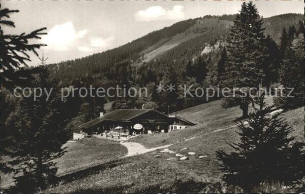 Rottach-Egern Berggasthaus Böckeralm