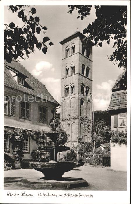 Hirsau Kloster Eulenturm mit Schalenbrunnen