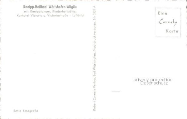 Woerishofen Bad Fliegeraufnahme Kneipp-Heilbad – Bild 2