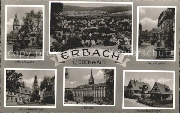 Erbach Odenwald Schloß Städtel Jugendherberge