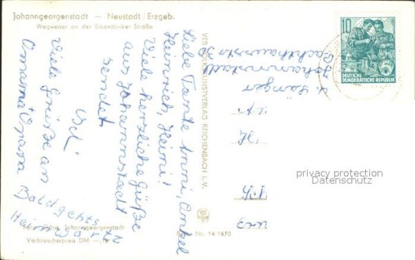 Johanngeorgenstadt Wegweiser – Bild 2