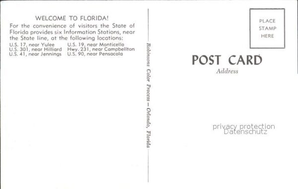 Florida US-State Gebäude Florida Welcomes You – Bild 2